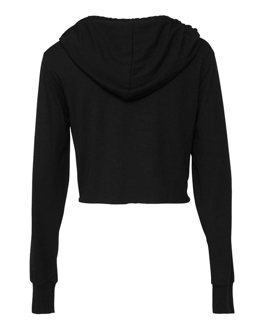 Women’s Classic Logo Triblend Cropped Long Sleeve Hoodies