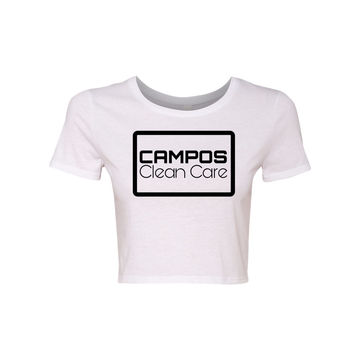 Women's Square Logo Cropped Tees