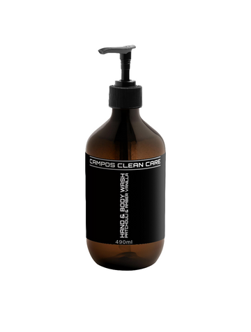 Hand & Body Wash Patchouli & Amber Vanilla 490 ml / 16.57 fl oz