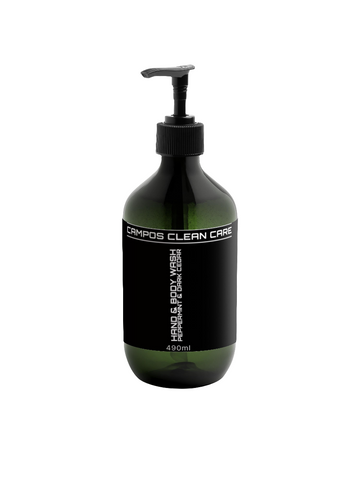Hand & Body Wash, Peppermint & Dark Cedar 490 ml / 16.57 fl oz
