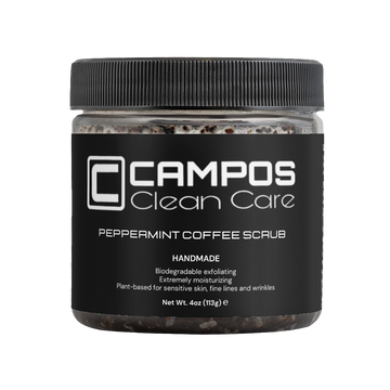 Handmade Peppermint Coffee Scrub